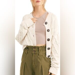 Bonfire Cable Knit Cardigan
Free People